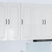 Oppvaskmaskin-panel Kalmar Høyglanset hvit 40 x 31 x 100 cm