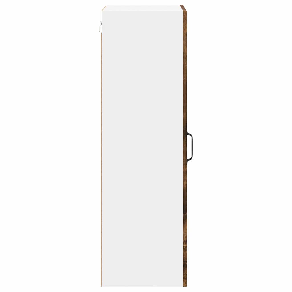 Kjøkken veggskap Røkt eik 40 x 31 x 100 cm Konstruert tre