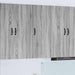 Oppvaskmaskin-panel Kalmar Grå Sonoma 40 x 31 x 100 cm