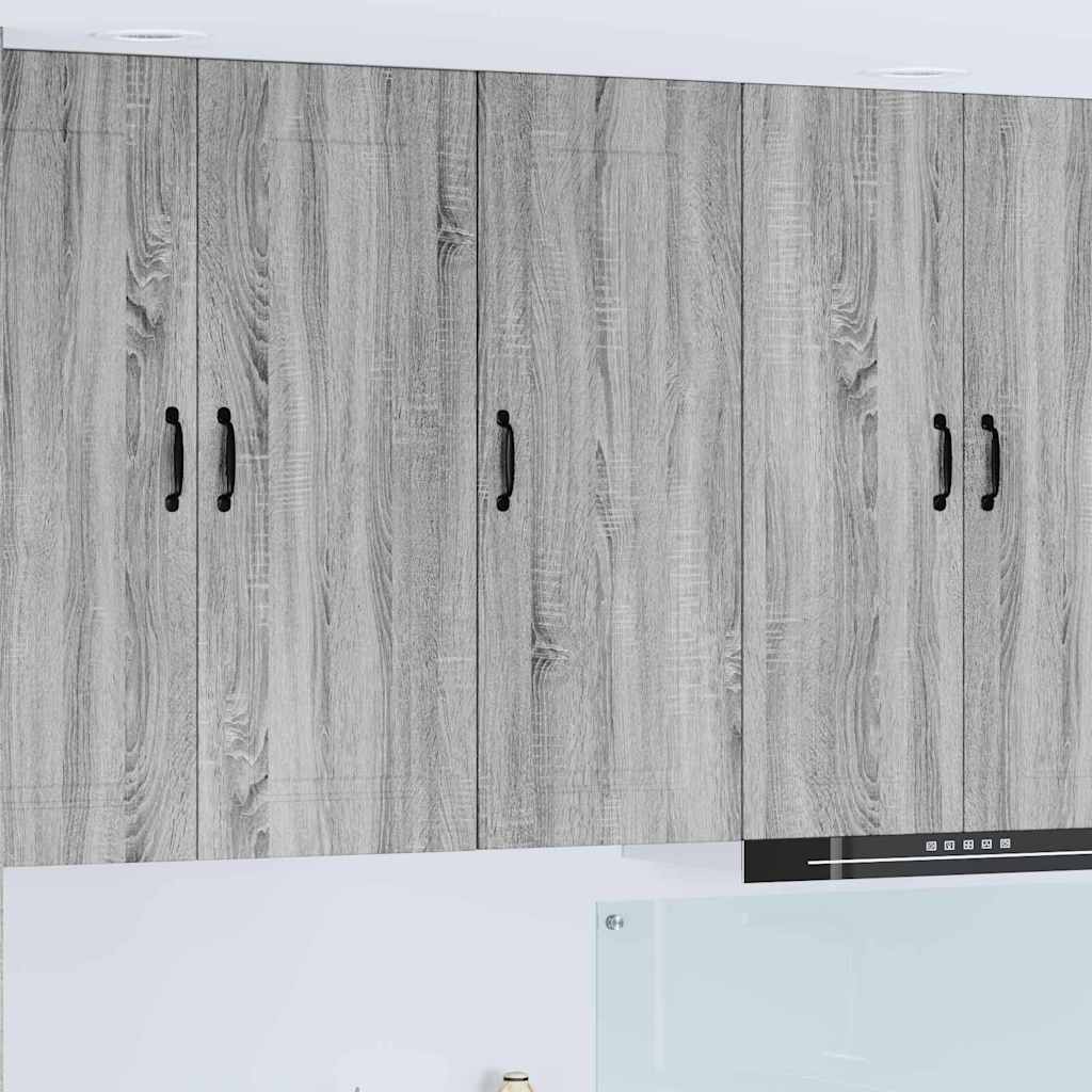 Oppvaskmaskin-panel Kalmar Grå Sonoma 40 x 31 x 100 cm