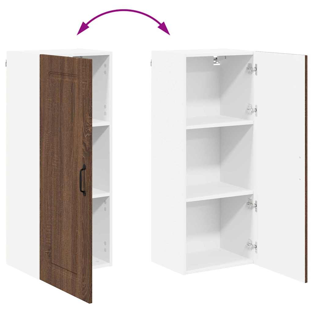 Oppvaskmaskin-panel Kalmar Brun Eik 40 x 31 x 100 cm
