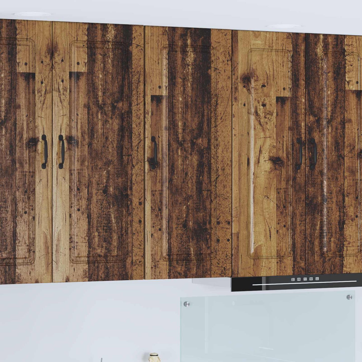 Oppvaskmaskin-panel Kalmar Gammelt tre 40 x 31 x 100 cm