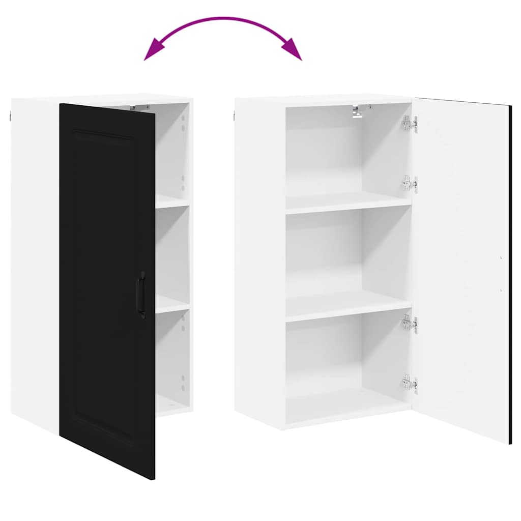 Oppvaskmaskin-panel Kalmar Svart 50 x 31 x 100 cm
