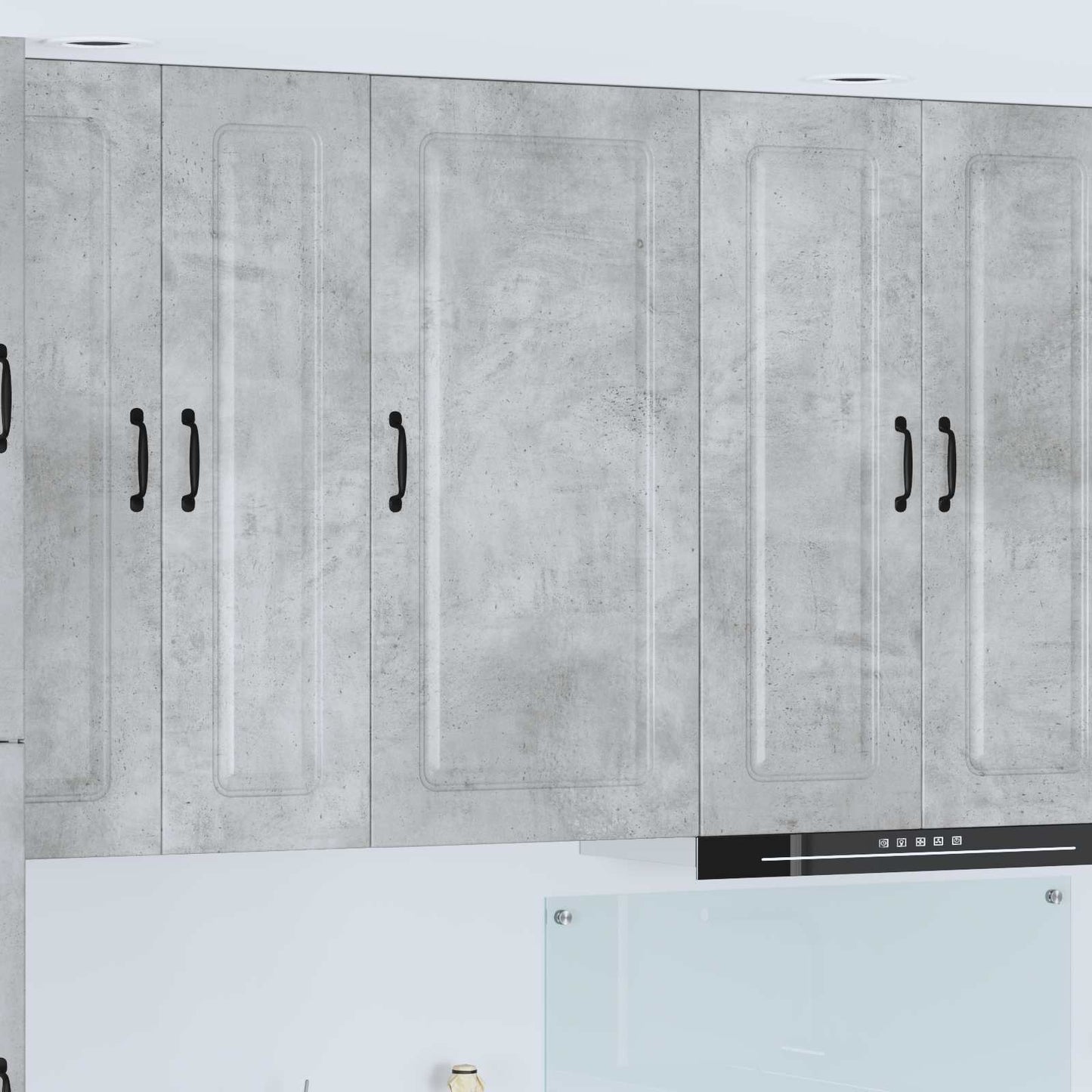 Oppvaskmaskin-panel Kalmar Betonggrå 50 x 31 x 100 cm
