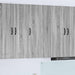 Oppvaskmaskin-panel Kalmar Grå Sonoma 50 x 31 x 100 cm