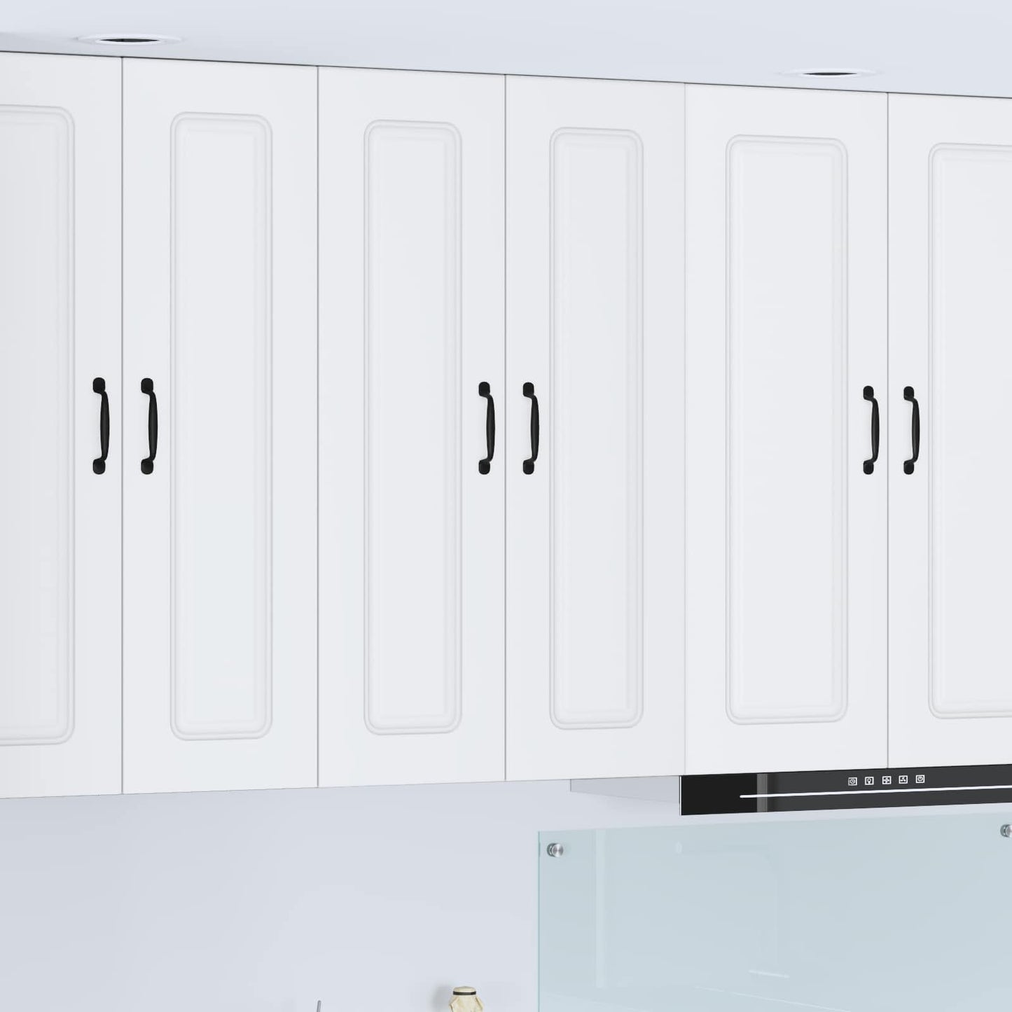 Oppvaskmaskin-panel Kalmar Hvit 60 x 31 x 100 cm Konstruert tre