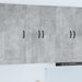 Oppvaskmaskin-panel Kalmar Betonggrå 60 x 31 x 100 cm