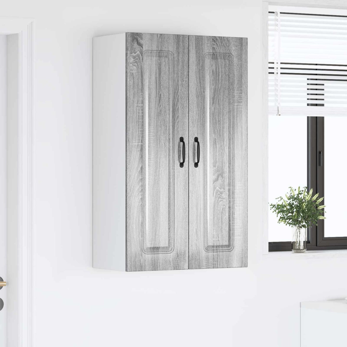 Oppvaskmaskin-panel Kalmar Grå Sonoma 60 x 31 x 100 cm