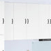 Oppvaskmaskin-panel Kalmar Hvit 80 x 31 x 100 cm Konstruert tre