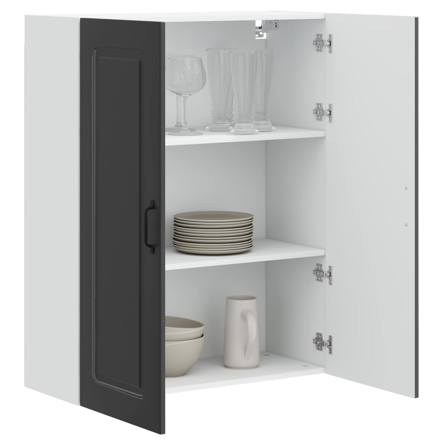 Oppvaskmaskin-panel Kalmar Svart 80 x 31 x 100 cm