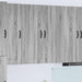 Oppvaskmaskin-panel Kalmar Grå Sonoma 80 x 31 x 100 cm