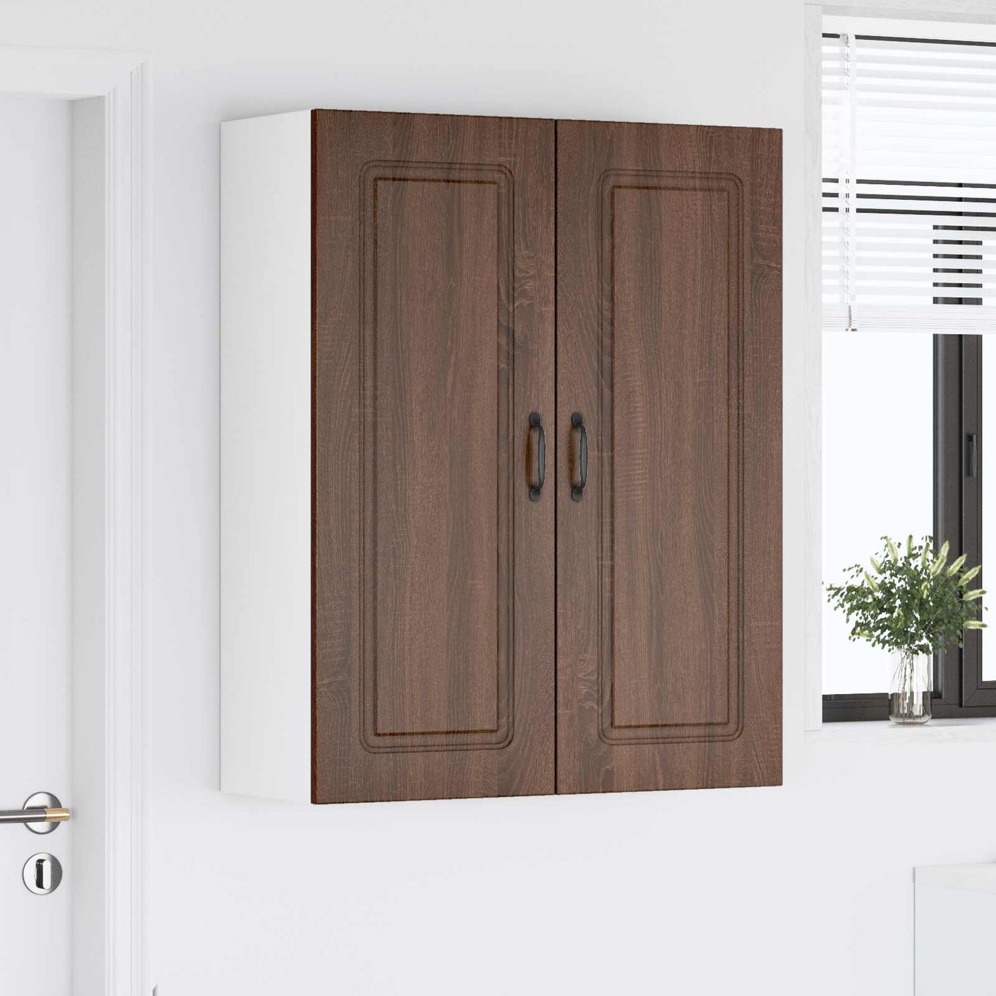 Oppvaskmaskin-panel Kalmar Brun Eik 80 x 31 x 100 cm
