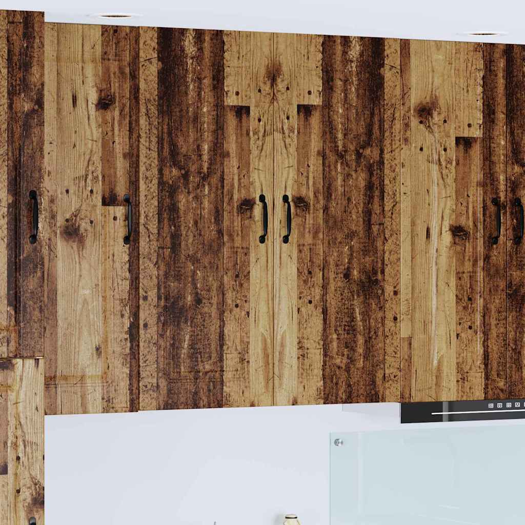 Oppvaskmaskin-panel Kalmar Gammelt tre 80 x 31 x 100 cm