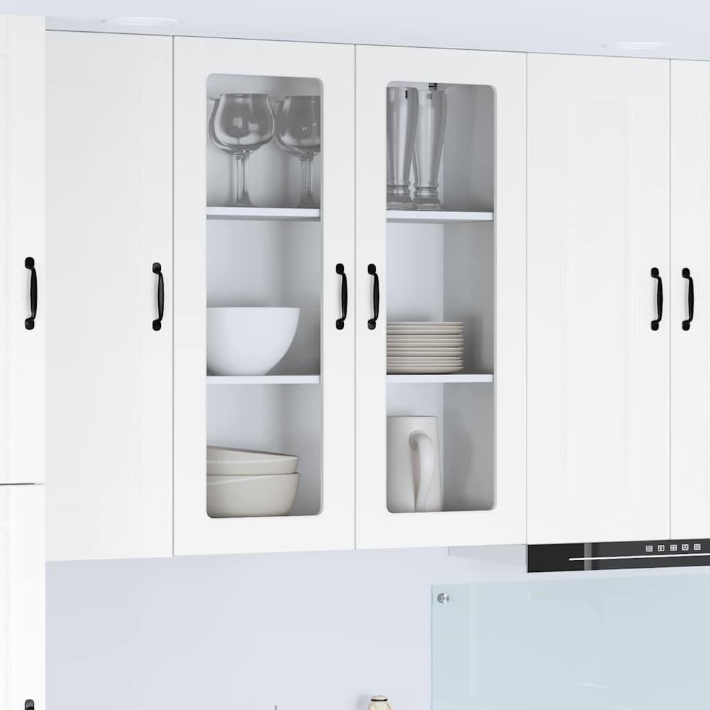 Oppvaskmaskin-panel Kalmar Hvit 80 x 31 x 100 cm Konstruert tre