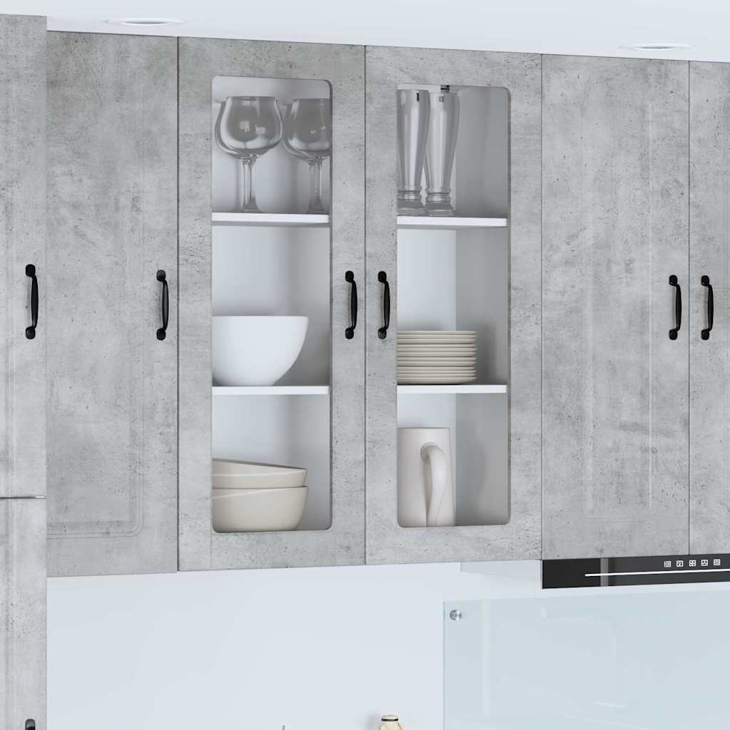 Oppvaskmaskin-panel Kalmar Betonggrå 80 x 31 x 100 cm