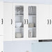 Oppvaskmaskin-panel Kalmar Høyglanset hvit 80 x 31 x 100 cm