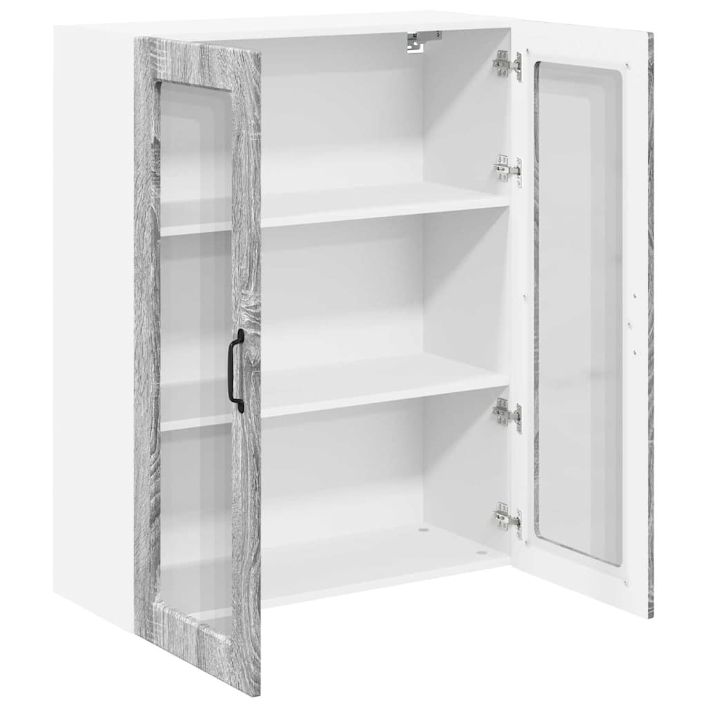 Oppvaskmaskin-panel Kalmar Grå Sonoma 80 x 31 x 100 cm