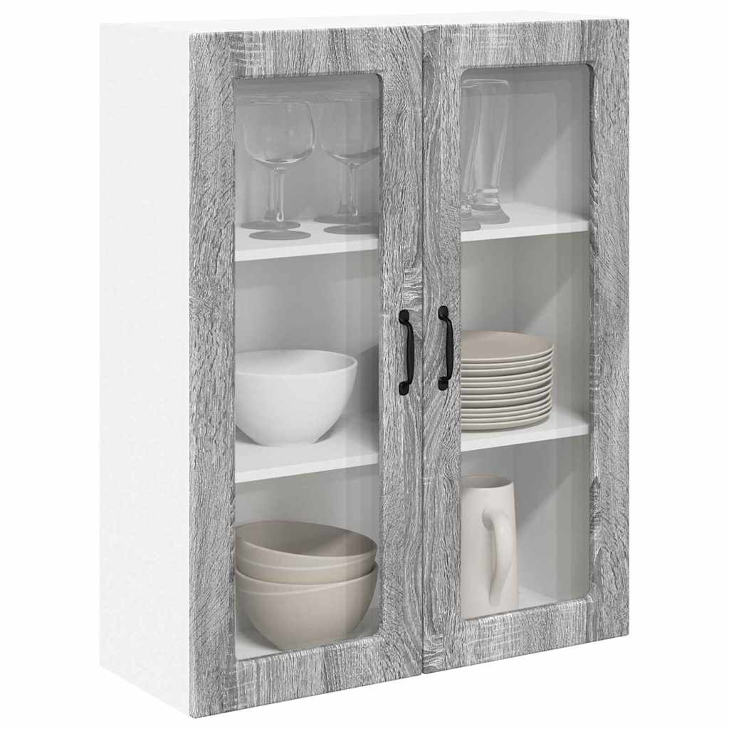 Oppvaskmaskin-panel Kalmar Grå Sonoma 80 x 31 x 100 cm
