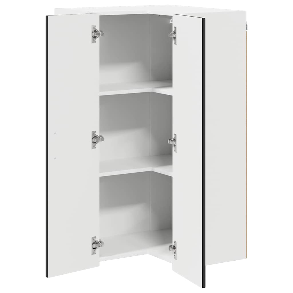 Oppvaskmaskin-panel Kalmar Svart 57 x 57 x 100 cm