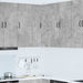 Oppvaskmaskin-panel Kalmar Betonggrå 57 x 57 x 100 cm