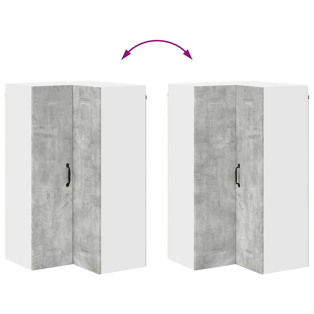 Oppvaskmaskin-panel Kalmar Betonggrå 57 x 57 x 100 cm