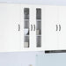 Oppvaskmaskin-panel Kalmar Hvit 60 x 31 x 100 cm Konstruert tre