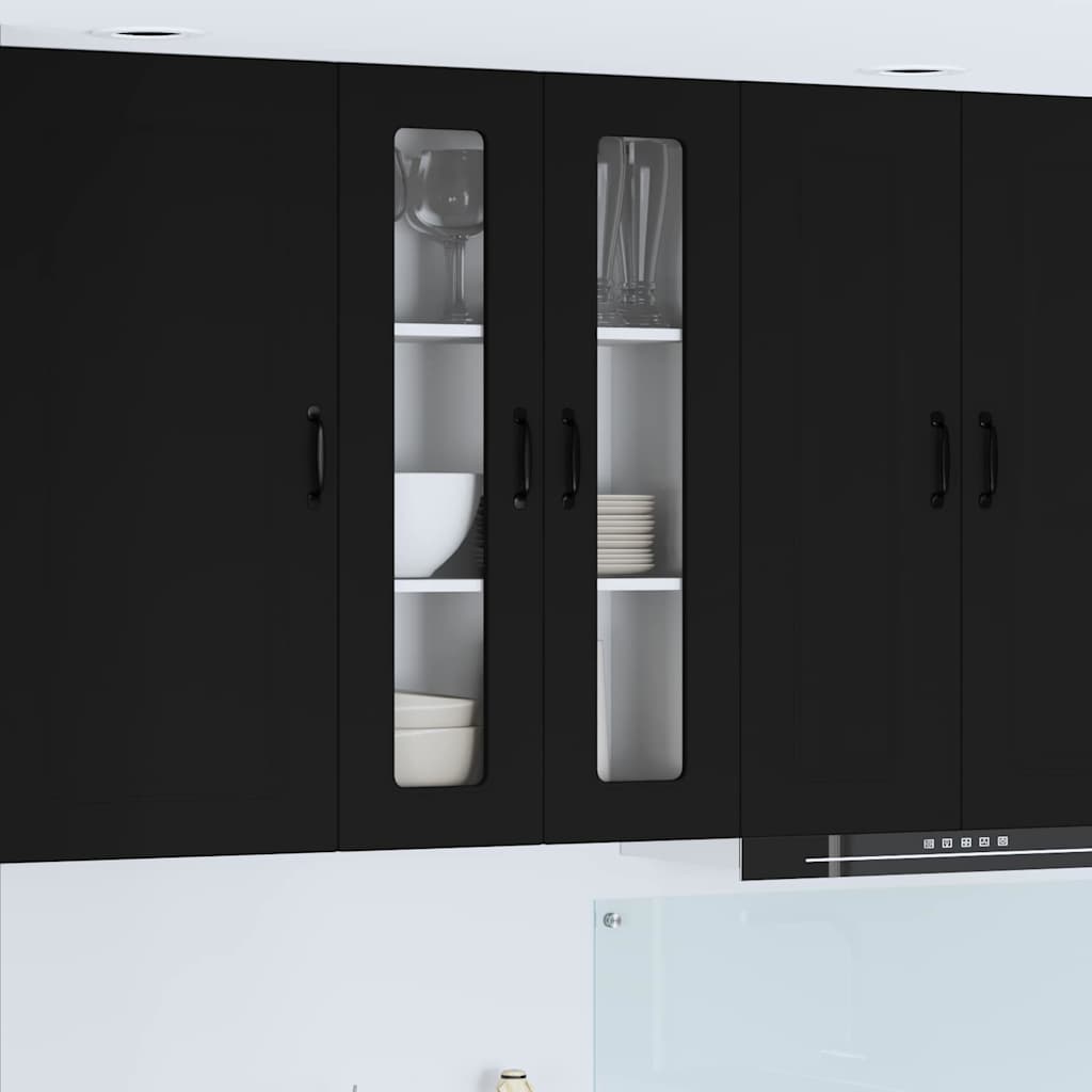 Oppvaskmaskin-panel Kalmar Svart 60 x 31 x 100 cm