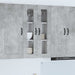 Oppvaskmaskin-panel Kalmar Betonggrå 60 x 31 x 100 cm