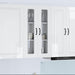 Oppvaskmaskin-panel Kalmar Høyglanset hvit 60 x 31 x 100 cm
