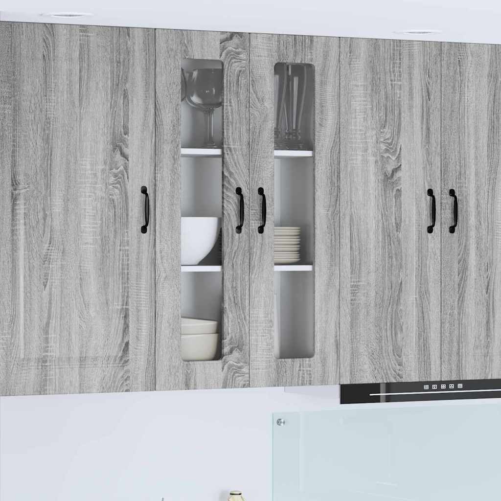 Oppvaskmaskin-panel Kalmar Grå Sonoma 60 x 31 x 100 cm