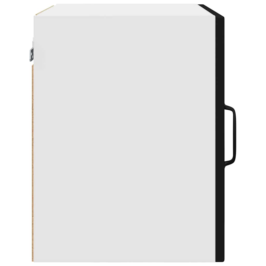 Vegghylle LUCCA 2 pcs Svart 40 x 31 x 40 cm Konstruert tre