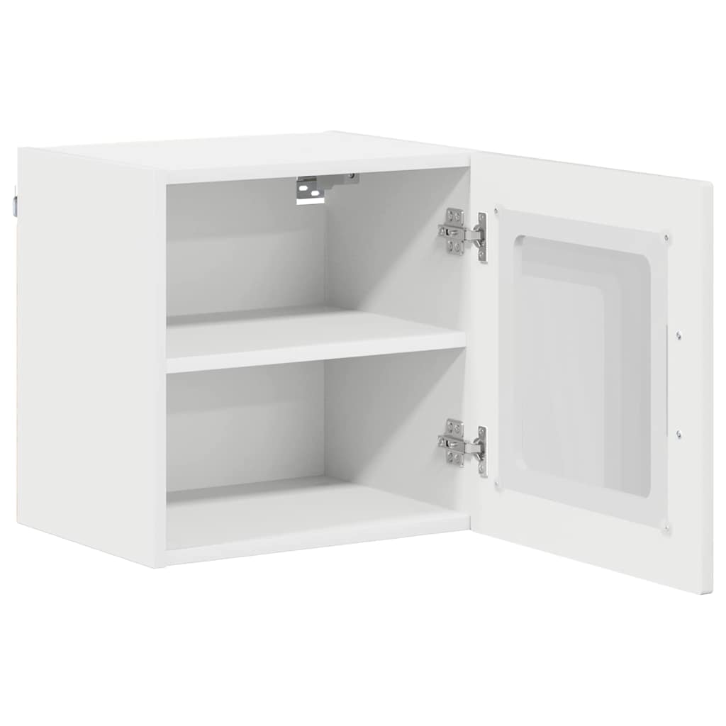 Oppvaskmaskin-panel Lucca 2 pcs Høgglans hvit 40 x 31 x 40 cm