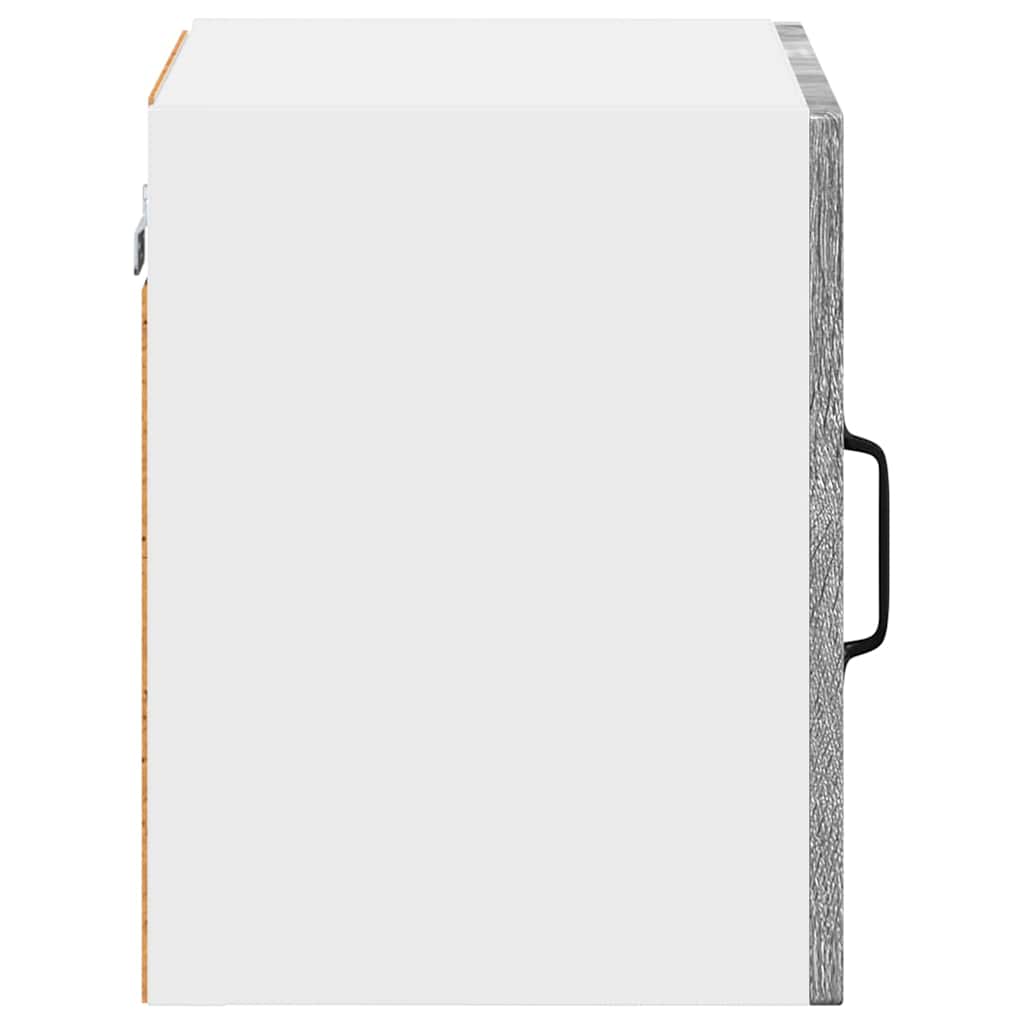 Kjøkken veggskap med hylle 2 pcs Grå Sonoma 40 x 31 x 40 cm