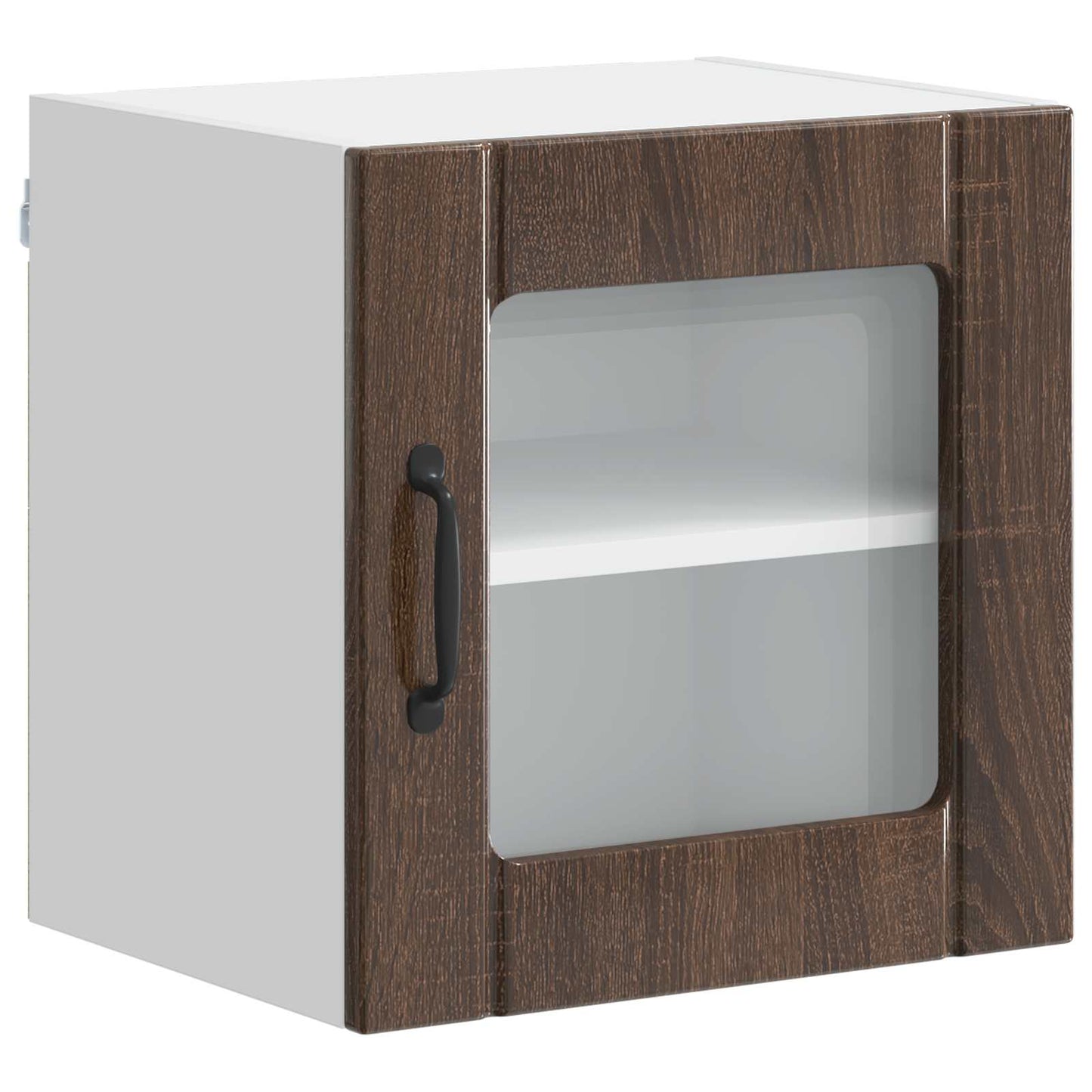 Vegghylle LUCCA Brun eik 40 x 31 x 40 cm Konstruert tre