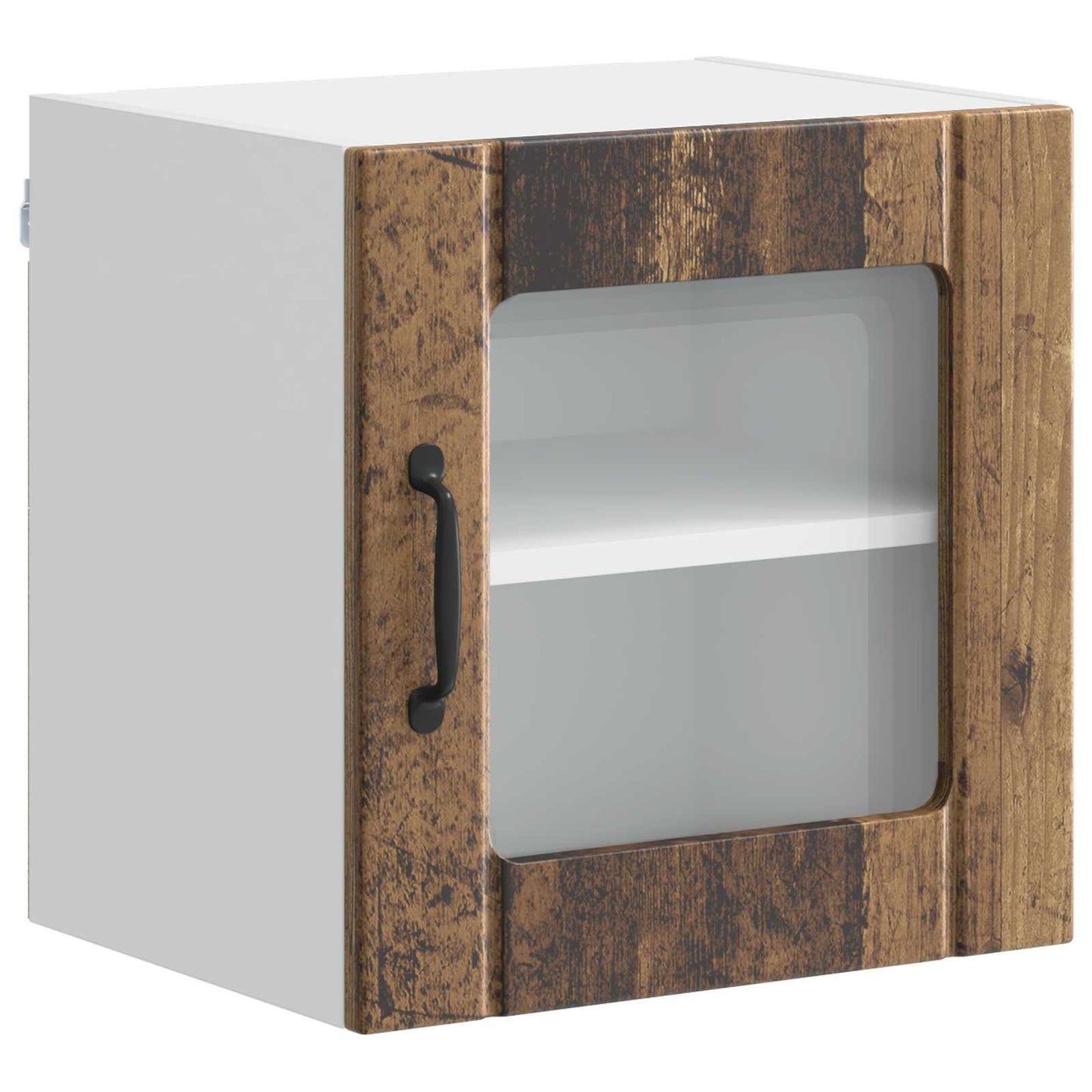 Vegghylle LUCCA 2 pcs Gammelt tre 40 x 31 x 40 cm