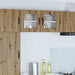 Vegghylle LUCCA 2 pcs Artisan eik 40 x 31 x 40 cm