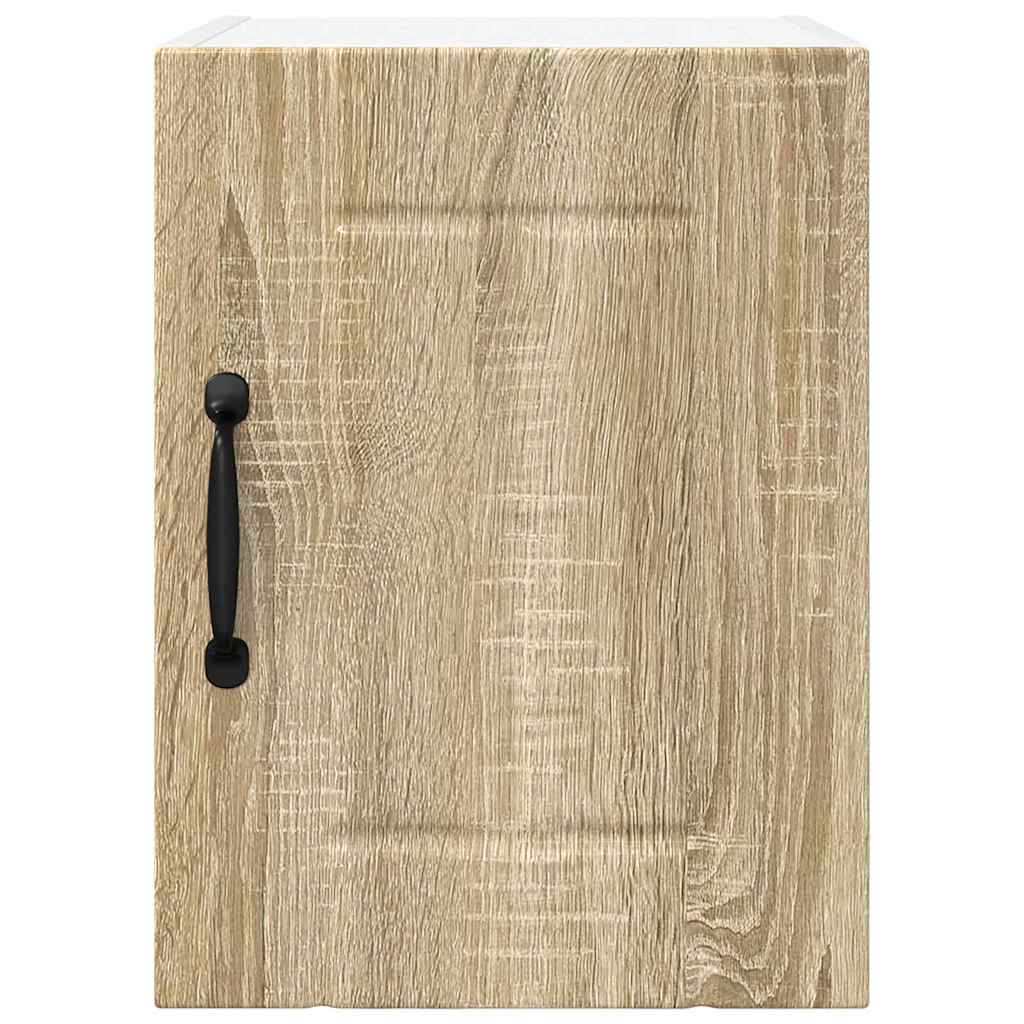 Veggskap LUCCA 2 pcs Sonoma eik 30 x 31 x 40 cm Konstruert tre