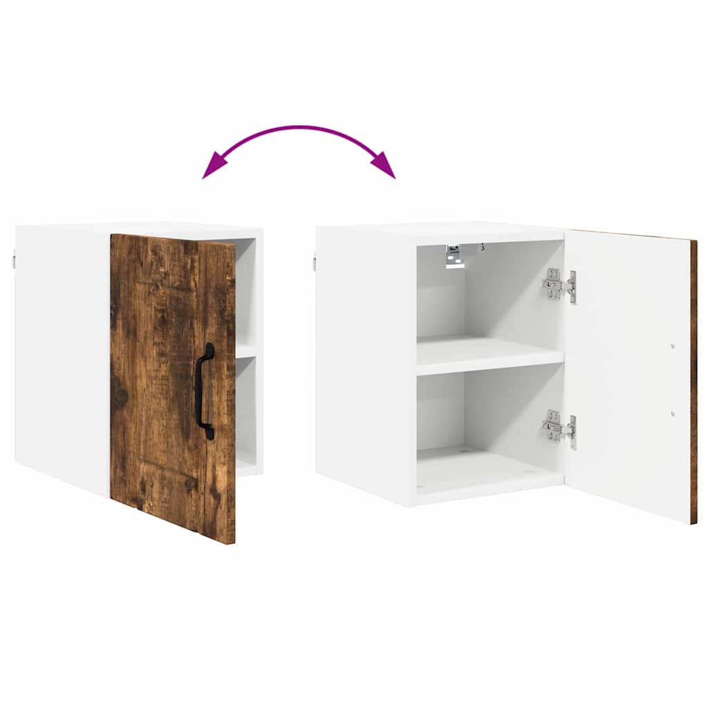 Kjøkken veggskap Røkt eik 30 x 31 x 40 cm Konstruert tre