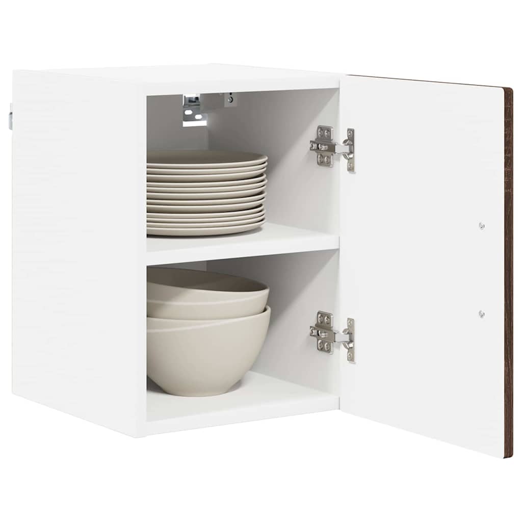 Veggskap LUCCA Brun eik 30 x 31 x 40 cm Konstruert tre