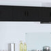 Veggskap LUCCA 2 pcs Svart 40 x 31 x 40 cm Konstruert tre
