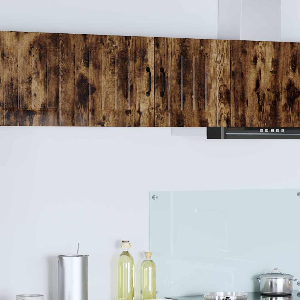 Kjøkken veggskap Røkt eik 40 x 31 x 40 cm Konstruert tre