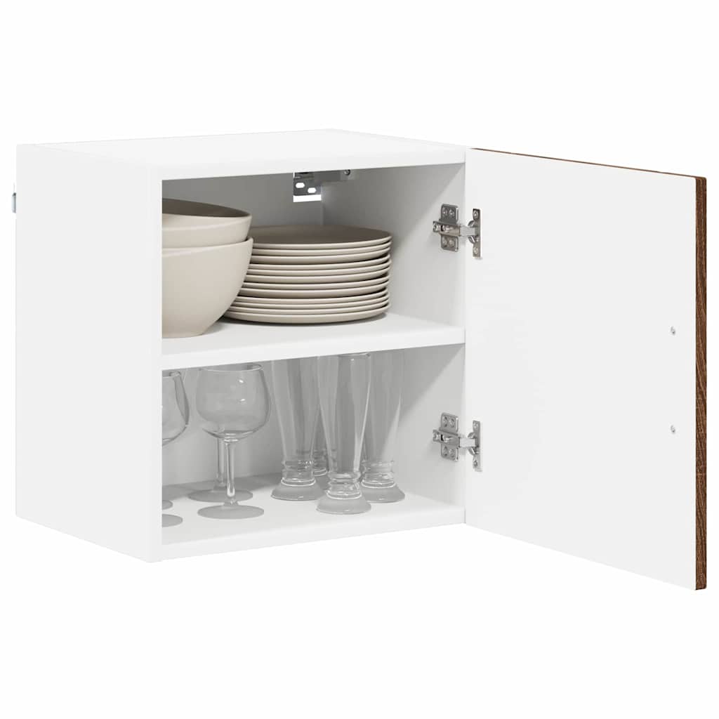 Veggskap LUCCA Brun eik 40 x 31 x 40 cm Konstruert tre