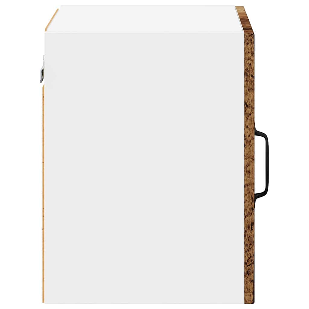 Veggskap LUCCA 2 pcs Gammelt tre 40 x 31 x 40 cm Konstruert tre