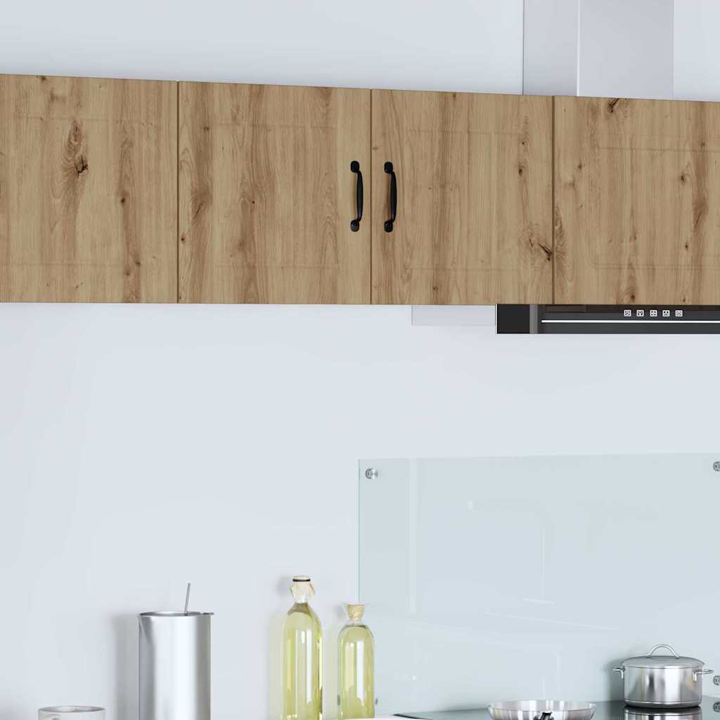 Kjøkken veggskap med hylle 2 pcs Artisan Eik 40 x 31 x 40 cm