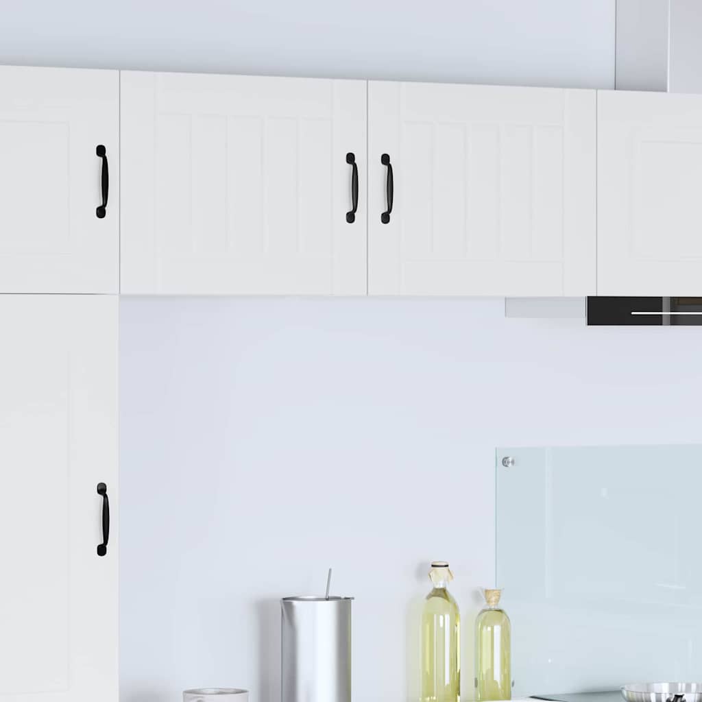 Veggskap LUCCA 2 pcs Hvit 50 x 31 x 40 cm Konstruert tre