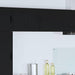 Veggskap LUCCA 2 pcs Svart 50 x 31 x 40 cm Konstruert tre