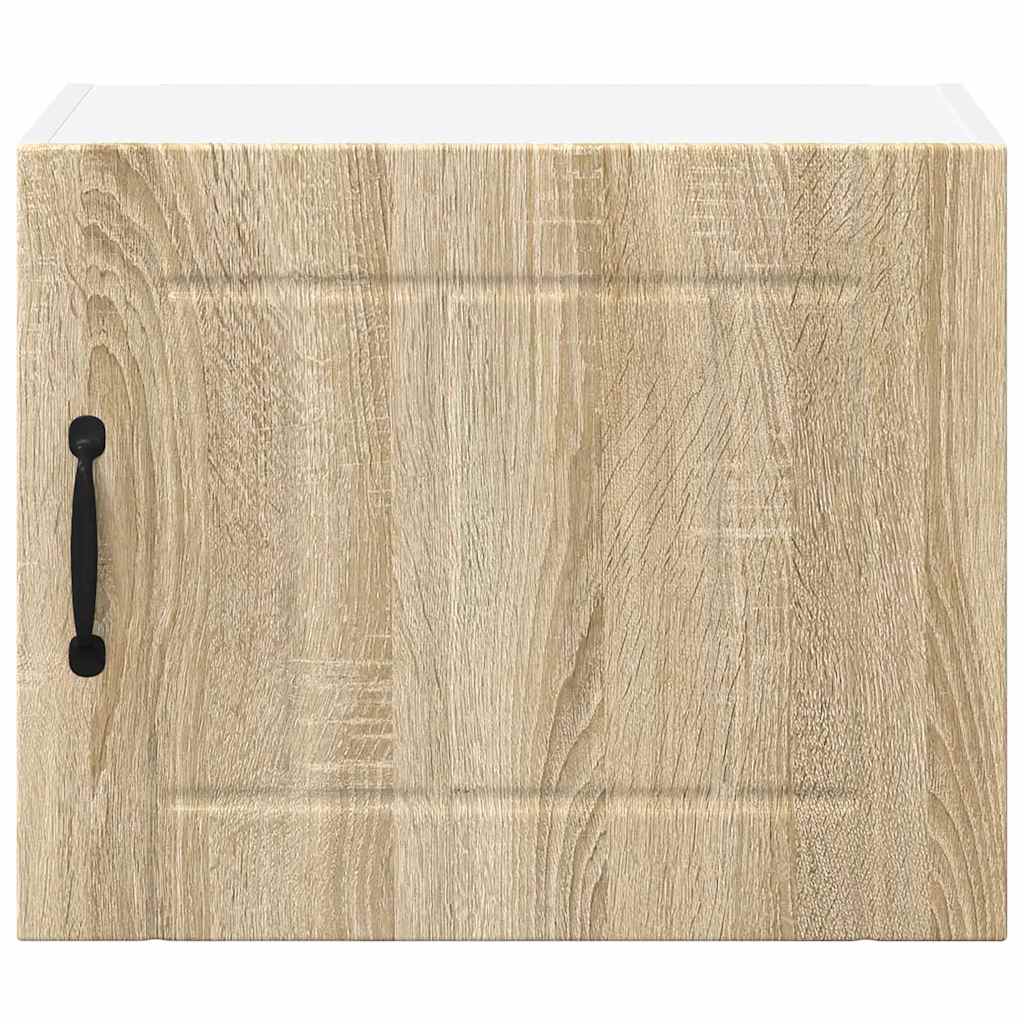Veggskap LUCCA 2 pcs Sonoma eik 50 x 31 x 40 cm Konstruert tre