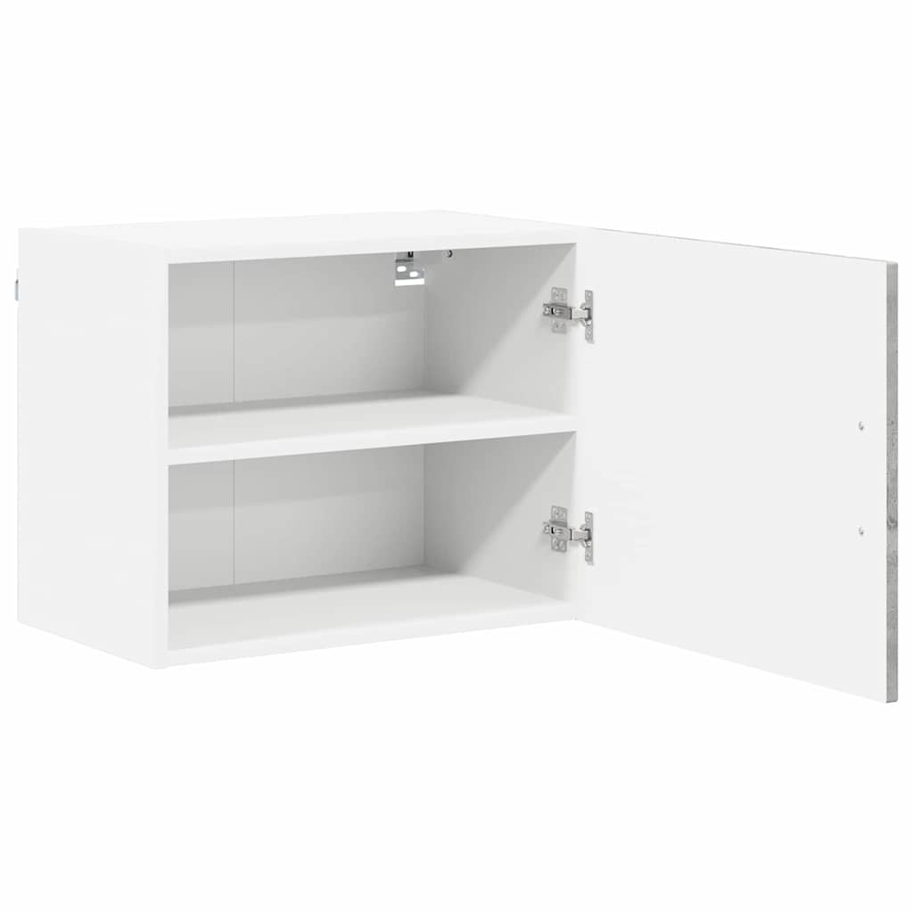 Veggskap LUCCA Betonggrå 50 x 31 x 40 cm Konstruert tre
