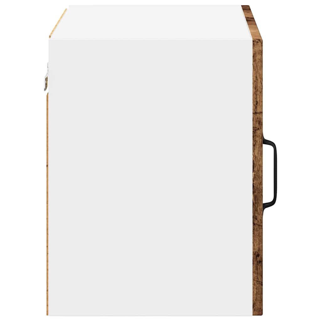 Veggskap LUCCA Gammelt tre 50 x 31 x 40 cm Konstruert tre