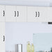 Veggskap LUCCA 2 pcs Hvit 60 x 31 x 40 cm Konstruert tre